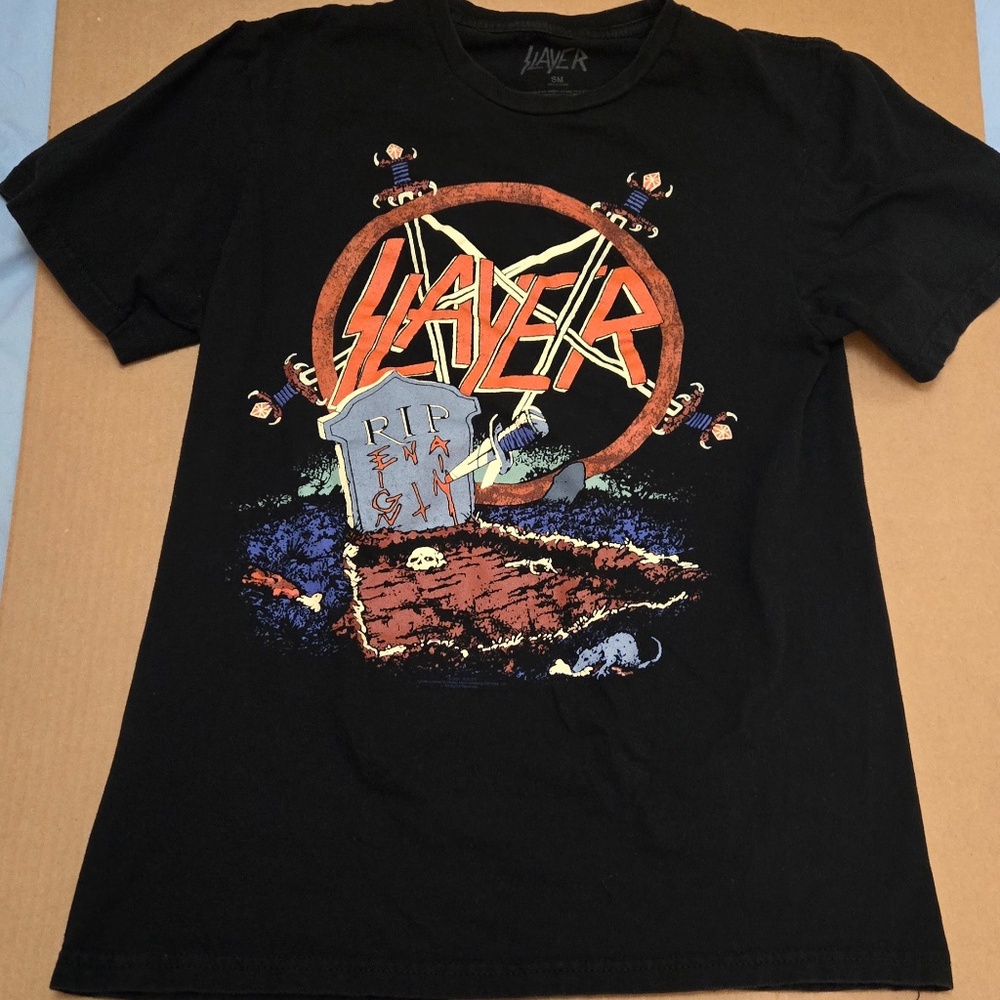 Slayer Reign In Blood Tour Shirt